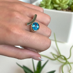 Cargar imagen en el visor de la galería, Anillo NATURA MEDITERRANI Blue
